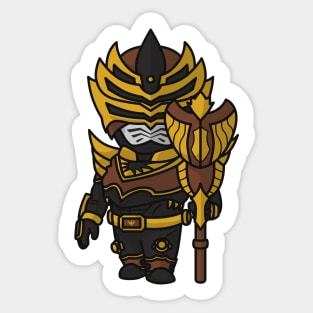 Kamen Rider Odin Chibi Style Kawaii Sticker